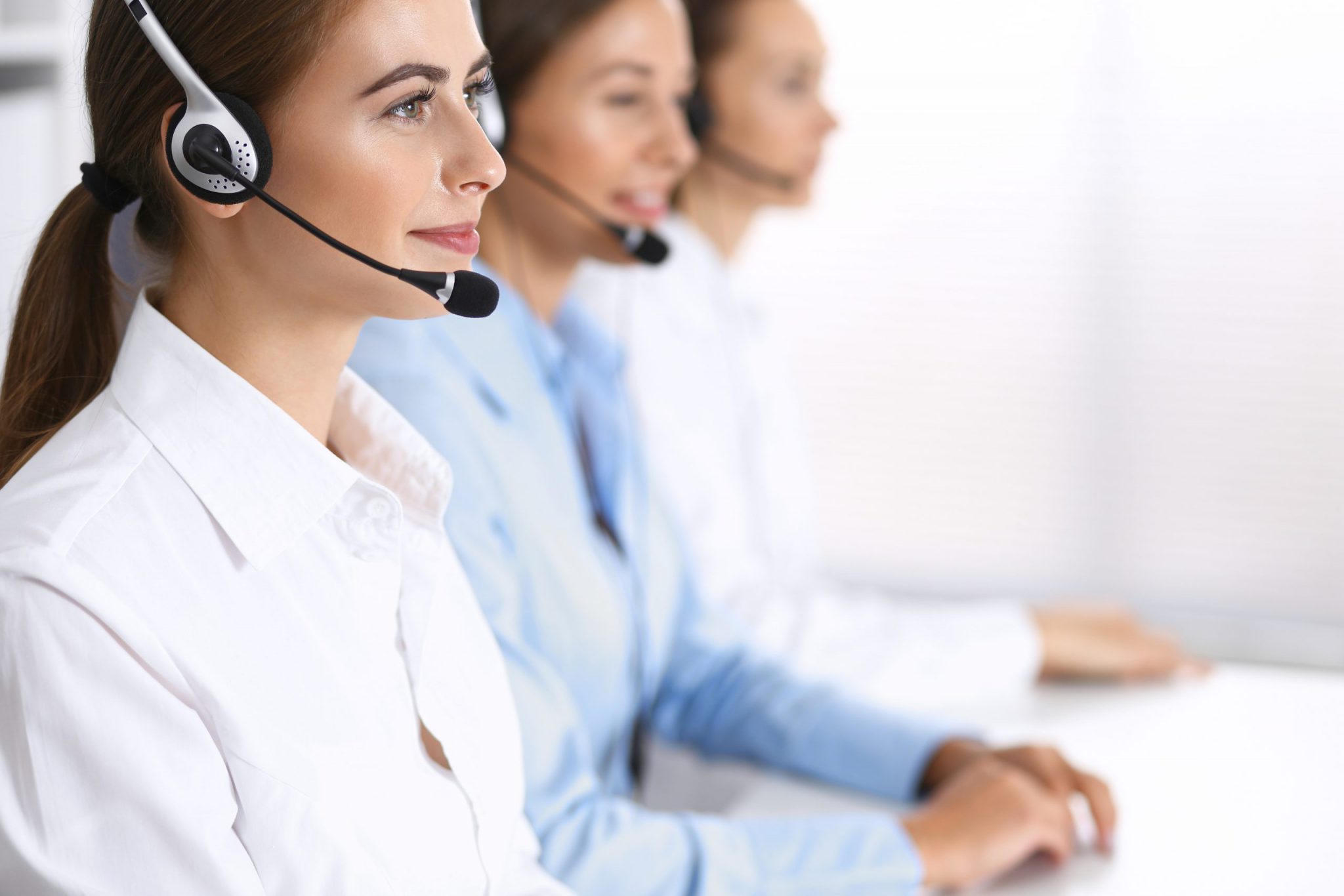 call center workers