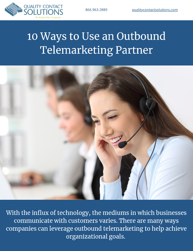 10 Ways to Use an Outbound Telemarketing Partner