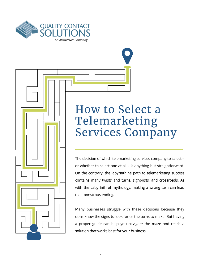 How To Select A Telemarketing Services Vendor